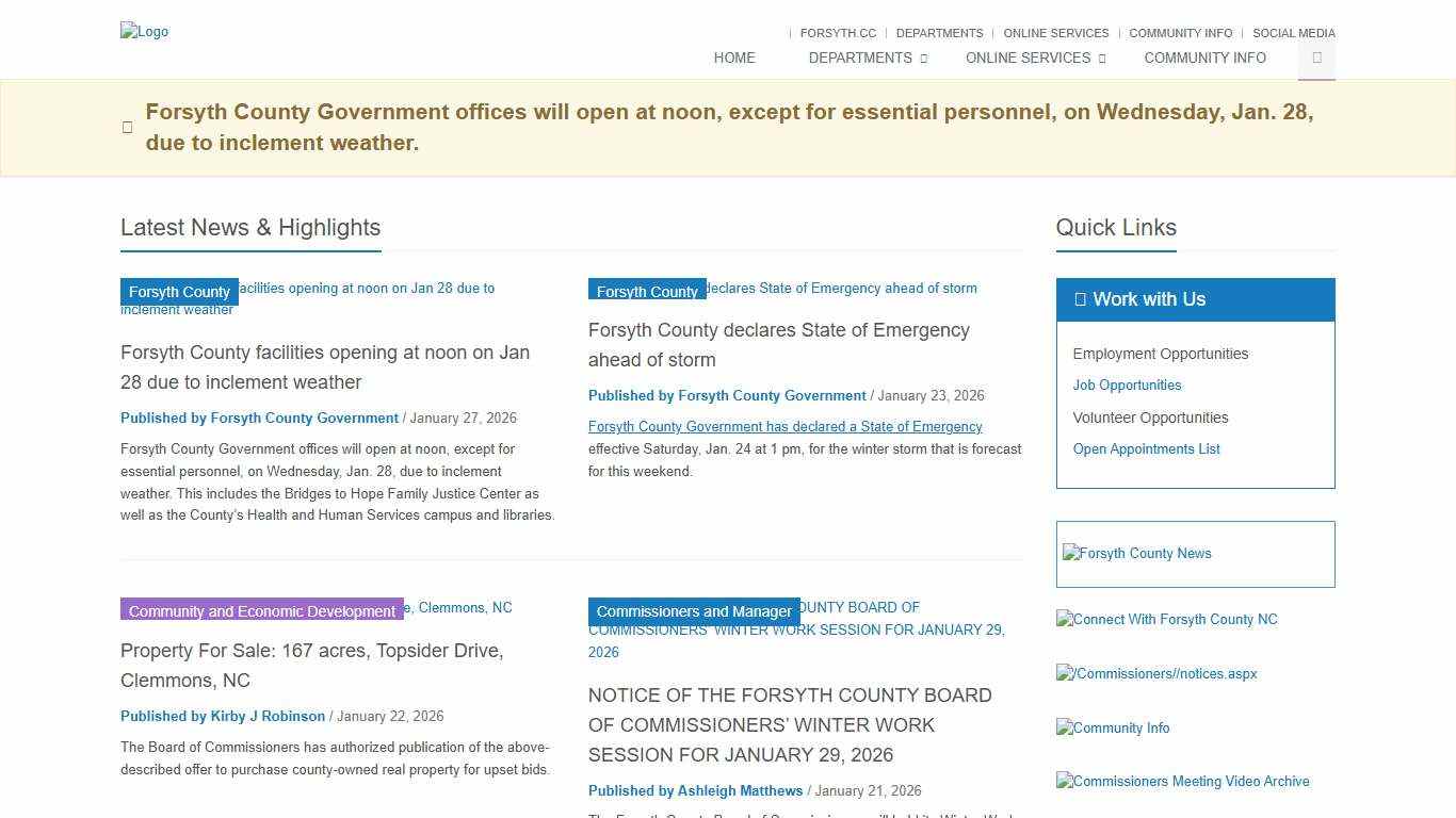 Forsyth County, North Carolina